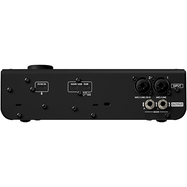 Yamaha URX22 B 4x2 USB-C Audio Interface, Black