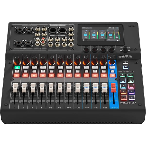 Yamaha MGX12V B 18-Channel Digital Mixing Console w/Video Interface