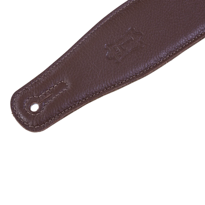Levy's M26GF Garment Leather Guitar Strap - Brown