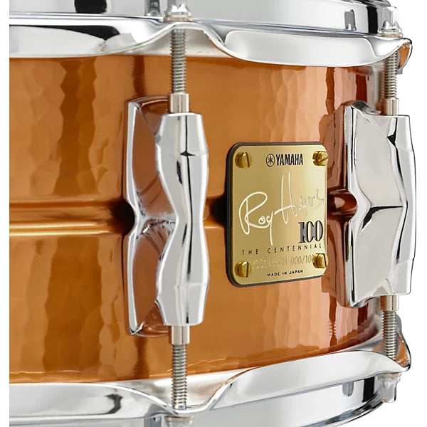 Yamaha LTD Roy Haynes Signature Hand-hammered Copper Snare Drum - 5.5 inches x 14 inches
