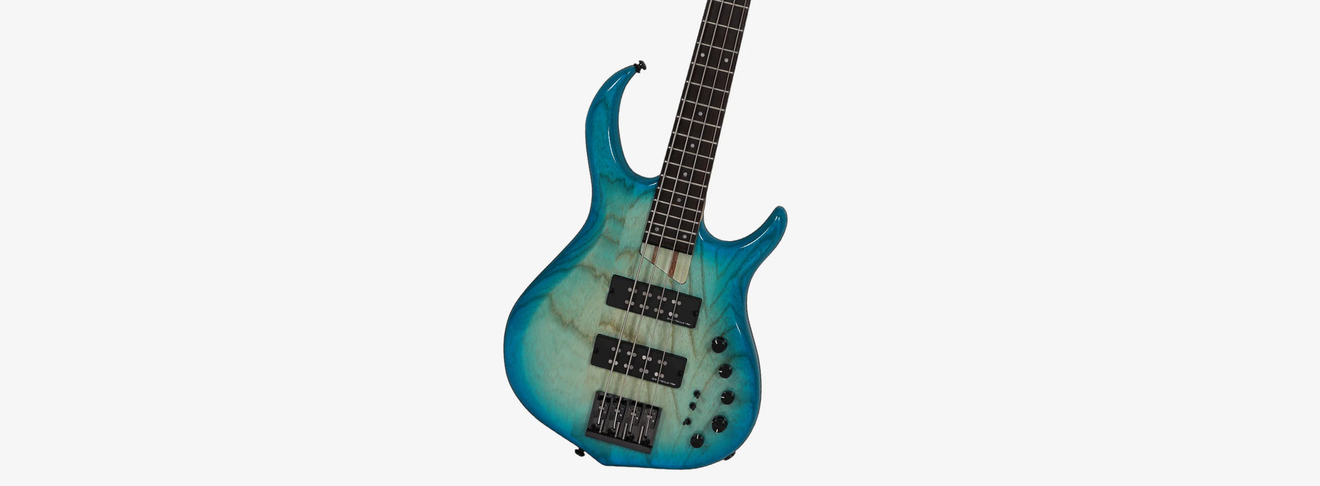 Sire Marcus Miller M5 4-String Swamp Ash 2nd Generation, Transparent Blue