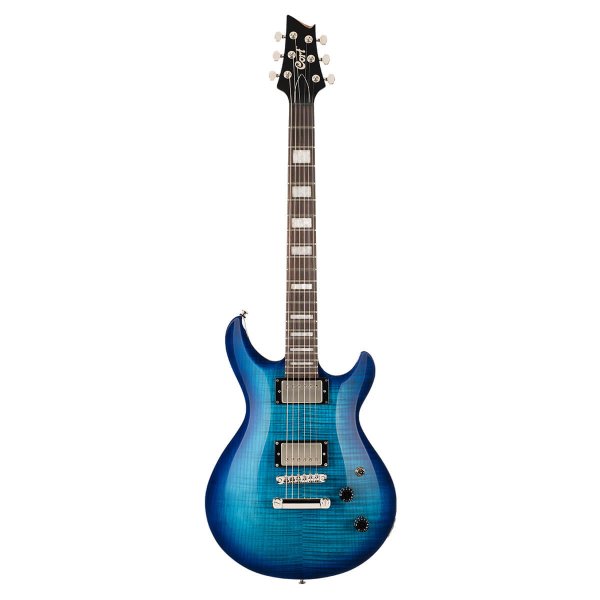 Cort M600-BB M Series Electric Guitar, Blue Burst