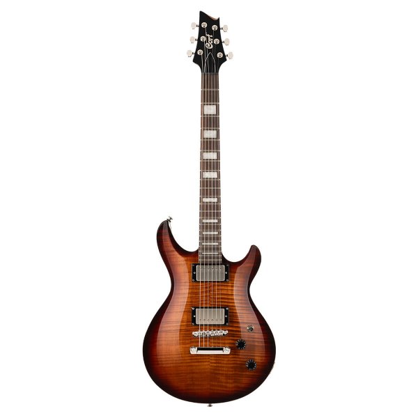 Cort M600-TSB M Series Electric Guitar, Tobacco Sunburst