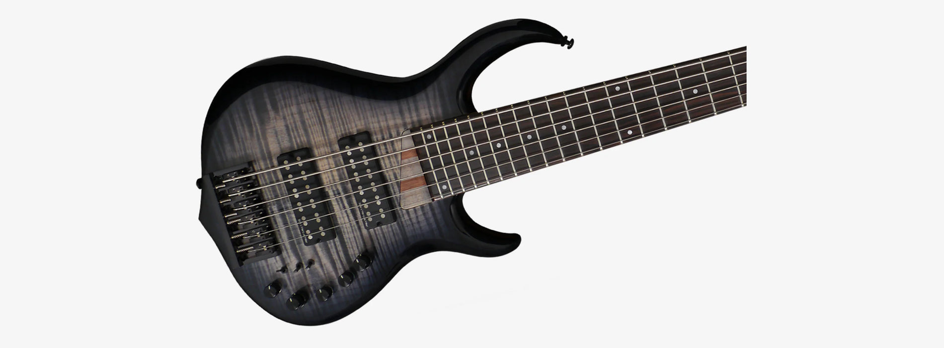 Sire Marcus Miller 6-String, Tansparent Black Satin