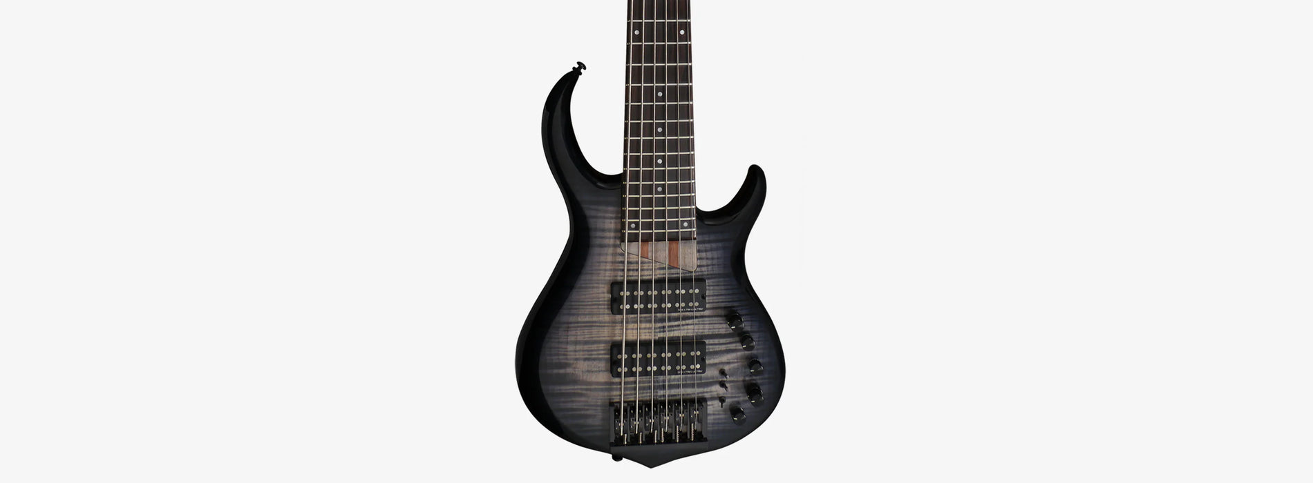 Sire Marcus Miller 6-String, Tansparent Black Satin