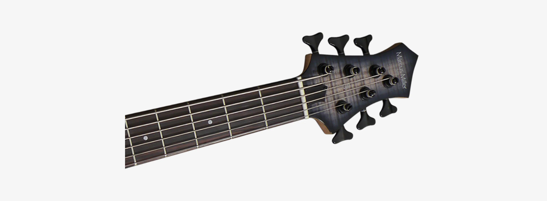 Sire Marcus Miller 6-String, Tansparent Black Satin