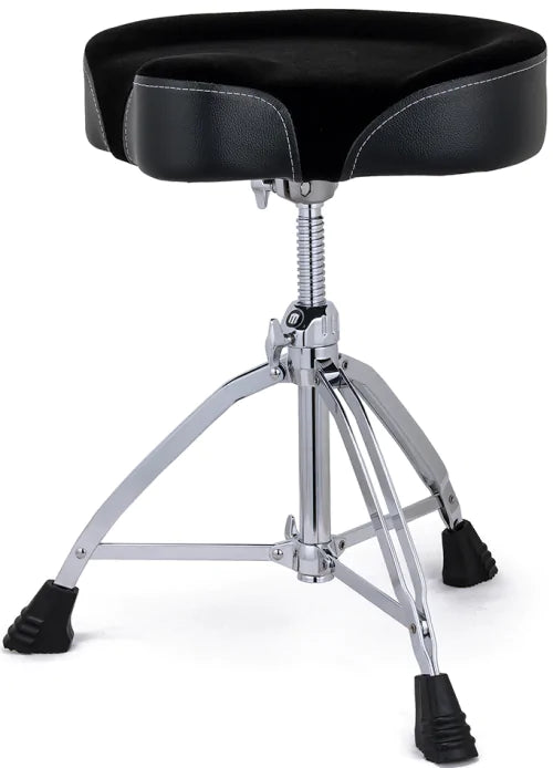 Mapex Saddle Top Double Braced Drum Throne with Black Cloth Top