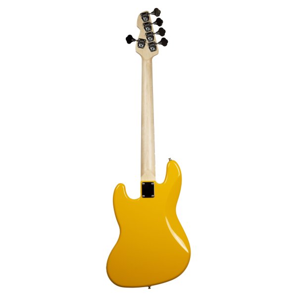 Markbass Yellow JB 5-String Electric Bass With Gigbag, Yellow