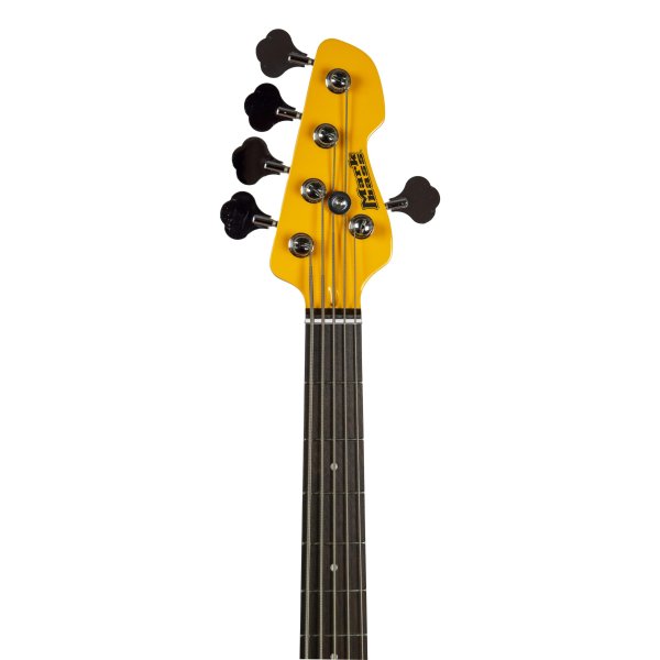 Markbass Yellow JB 5-String Electric Bass With Gigbag, Yellow