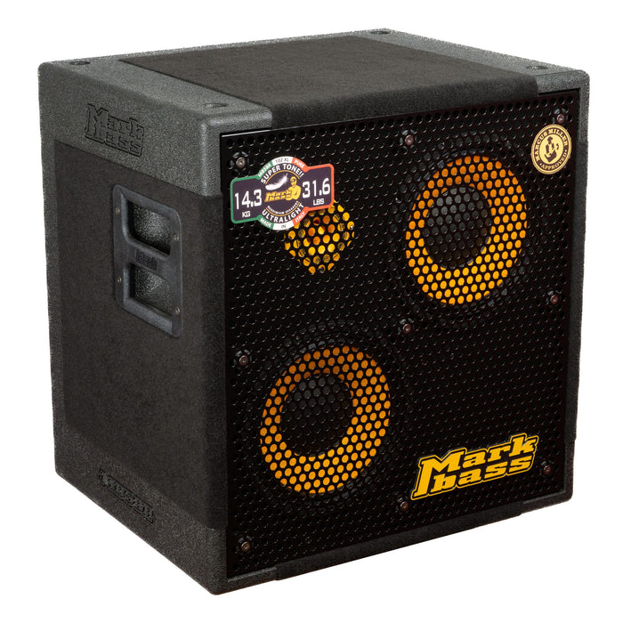 Markbass MB58R-102XLPURE 2×10” 400W 8 Ohm XL Neodymium Custom Bass Amp Cabinet With Hi-fi Tweeter