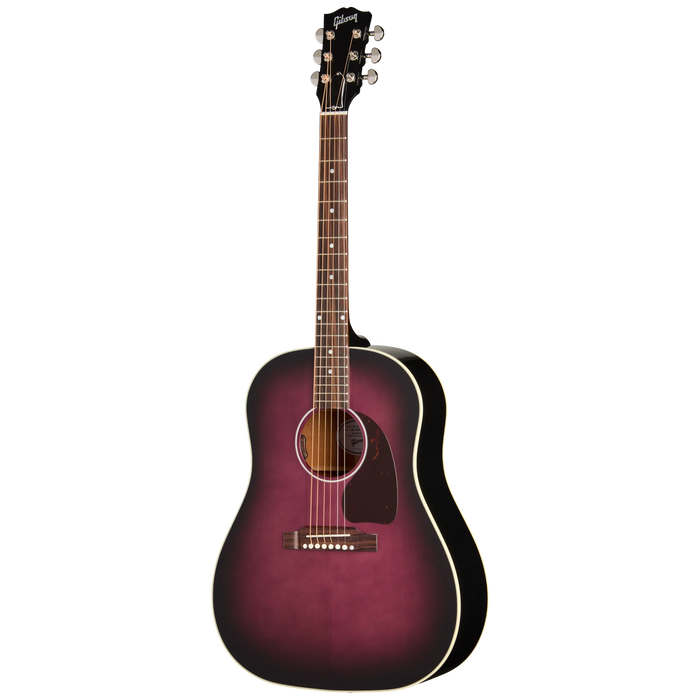 Gibson J-45 Standard Acoustic/Electric Guitar w/Hardshell Case, Purple Burst