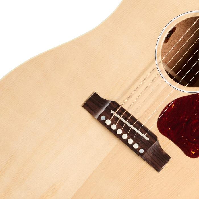 Gibson J-45 Special Left-Handed Acoustic/Electric Guitar w/Softshell Case, Satin Natural