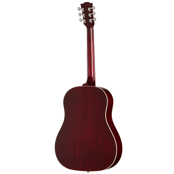 Gibson J-45 Special Acoustic/Electric Guitar w/Softshell Case, Satin Wine Red