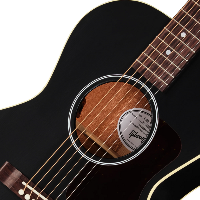 Gibson L-00 Special Left-Handed Acoustic/Electric Guitar w/Softshell Case, Satin Ebony