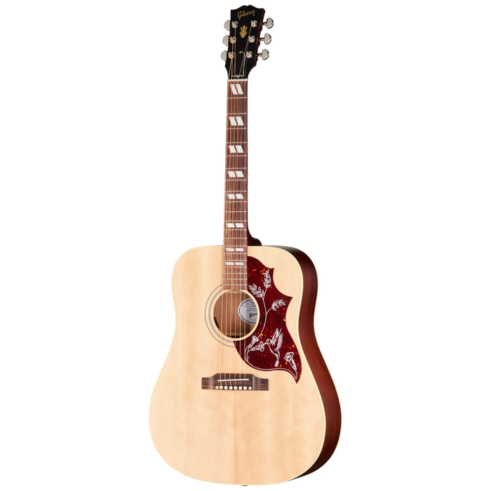 Gibson Hummingbird Special Acoustic/Electric Guitar w/Softshell Case, Satin Natural