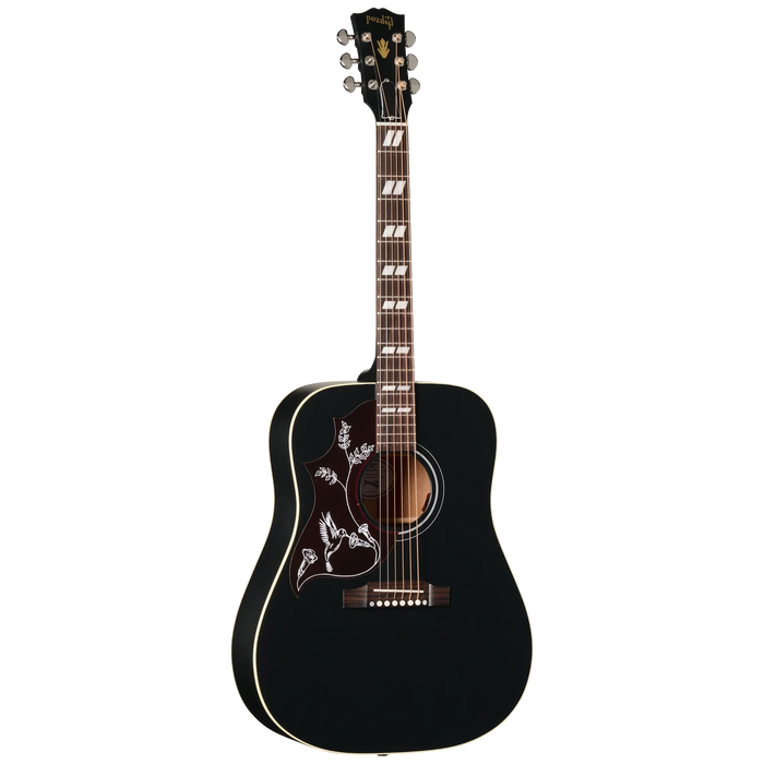 Gibson Hummingbird Special Left-Handed Acoustic/Electric Guitar w/Softshell Case, Ebony