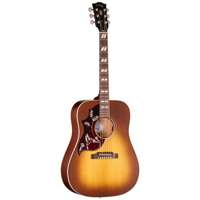 Gibson Hummingbird Special Left-Handed Acoustic/Electric Guitar w/Softshell Case, Honey Burst