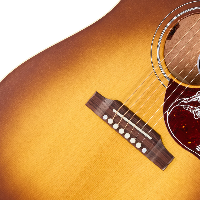 Gibson Hummingbird Special Acoustic/Electric Guitar w/Softshell Case, Honey Burst