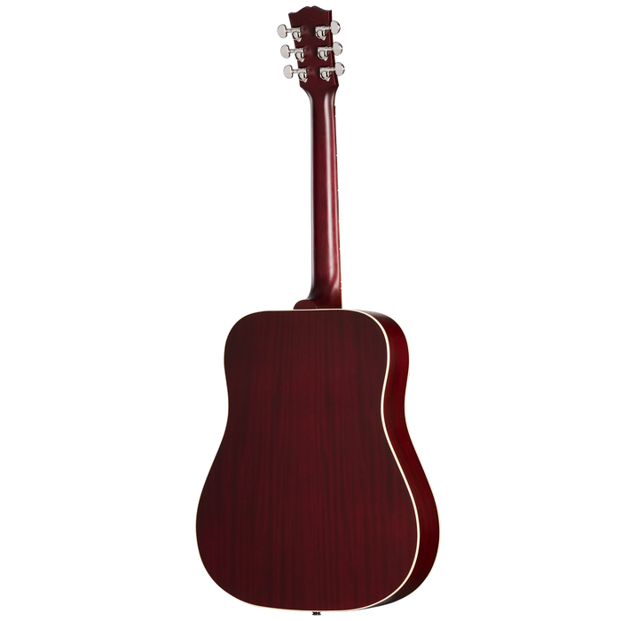 Gibson Hummingbird Special Acoustic/Electric Guitar w/Softshell Case, Satin Wine Red