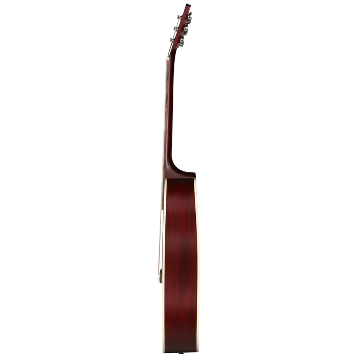 Gibson Hummingbird Special Acoustic/Electric Guitar w/Softshell Case, Satin Wine Red