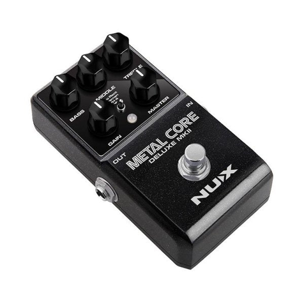 NuX METALCORE-DELUXE-MKII Hi Gain Distortion w/ 3 Amps / IRs True Bypass Effects Pedal