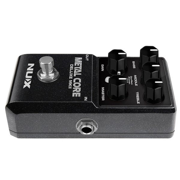NuX METALCORE-DELUXE-MKII Hi Gain Distortion w/ 3 Amps / IRs True Bypass Effects Pedal