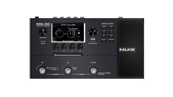 NuX MG-30 Versatile Guitar Modeler Pedal