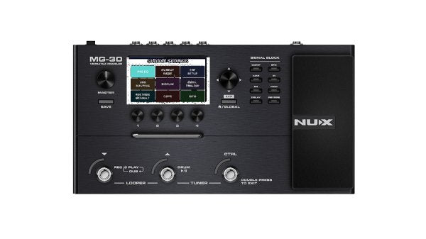 NuX MG-30 Versatile Guitar Modeler Pedal