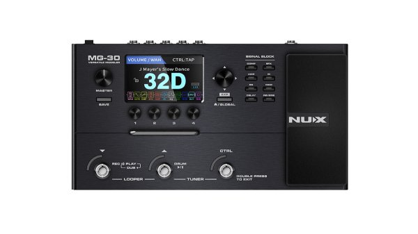 NuX MG-30 Versatile Guitar Modeler Pedal