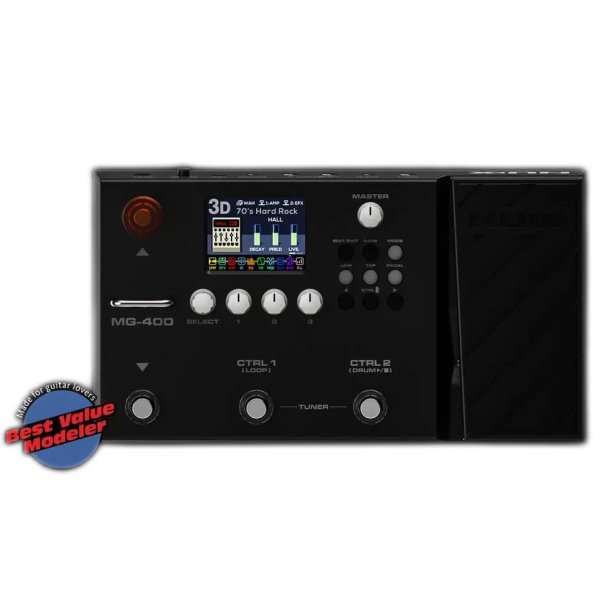 NuX MG-400 Modelling Guitar & Bass Processor