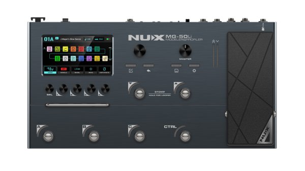 NuX MG-50LI-DB Amp Modeler and Guitar Effects Processor, Dark Blue