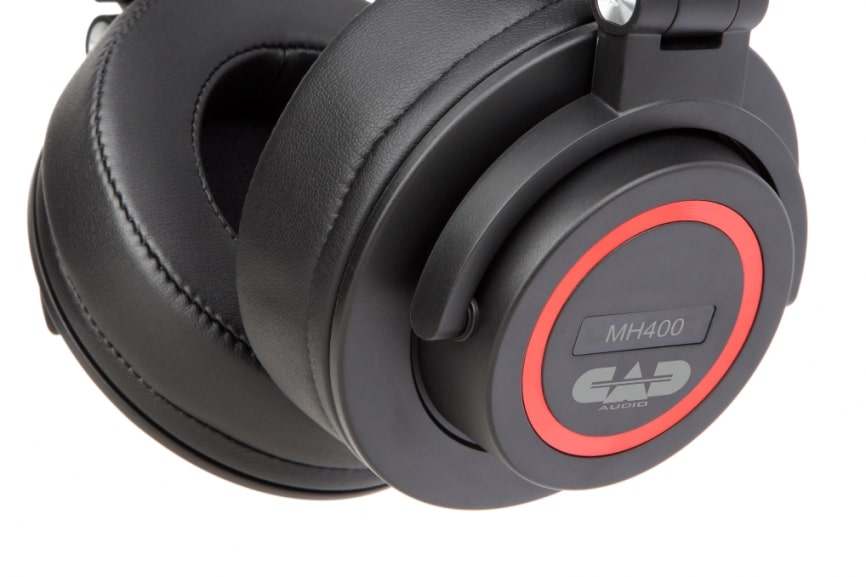 CAD MH400 Closed-Back Studio Headphones With 50mm Drivers - Black