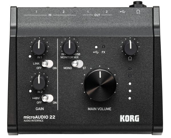 Korg microAUDIO 22 Audio Interface for Sale in Canada | Zedem