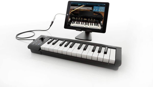 Korg MICROKEY-25 25-Key USB-MIDI Keyboard Controller, Black