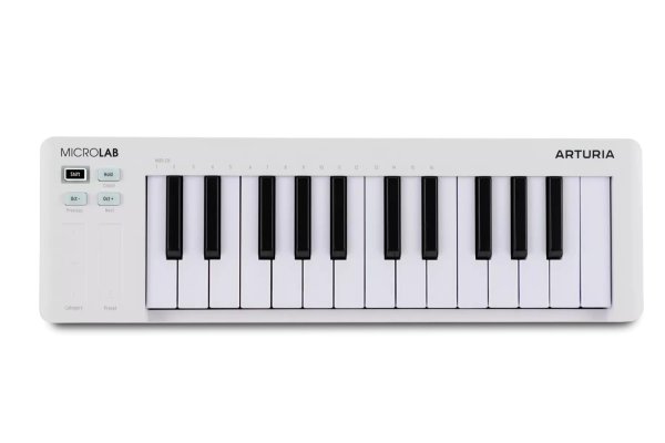 Arturia Compact 25-Key USB - MIDI Controller, White