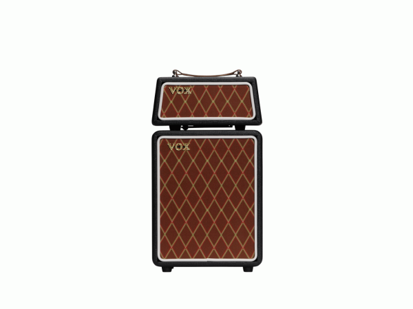 Vox 5W Micro SuperBeetle Guitar Mini-stack Amp with Bluetooth, Black Gold