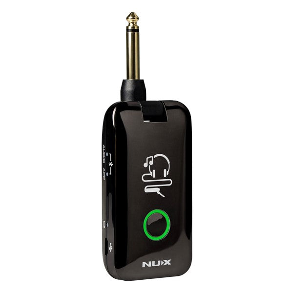 NuX MIGHTY-PLUG Guitar & Bass Modeling Headphone Amplug w/ Bluetooth