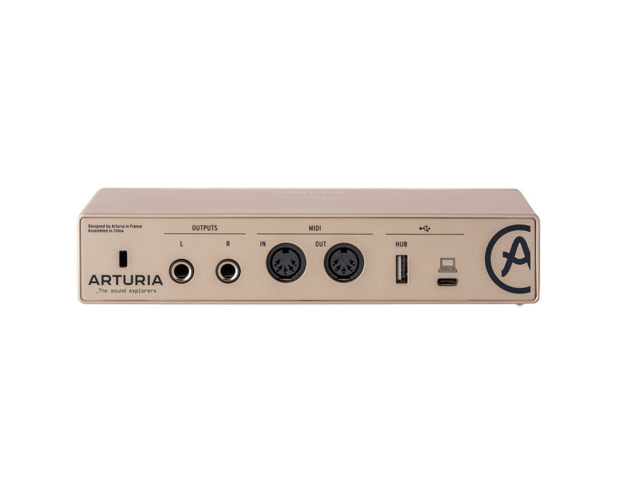 Arturia MiniFuse 2 Compact USB Interface, Champagne