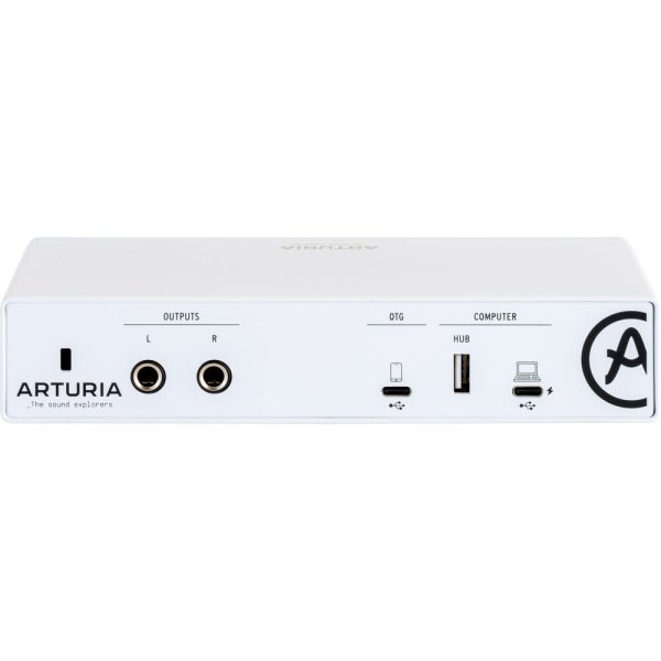 Arturia MiniFuse 2 OTG 2x2 USB-C Audio Interface, White