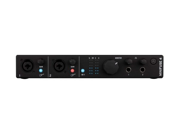 Arturia Minifuse 4 compact USB interface, black