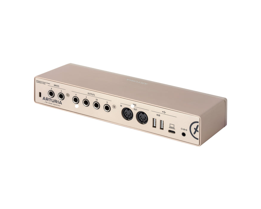 Arturia Minifuse 4 Compact USB Interface, Champagne