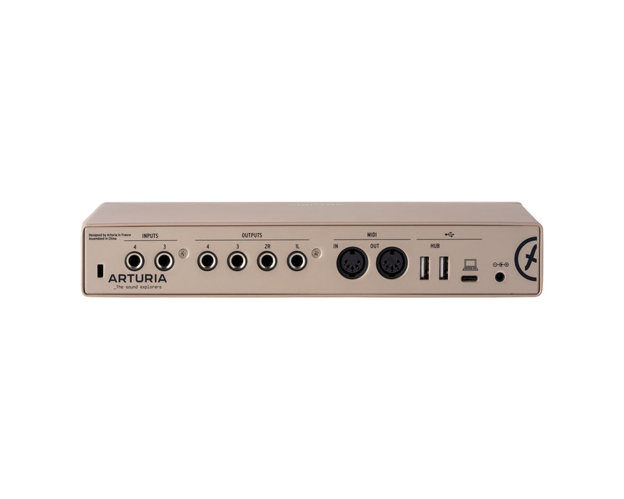 Arturia Minifuse 4 Compact USB Interface, Champagne