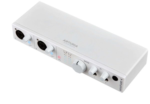 Arturia Minifuse 4 compact USB interface, white