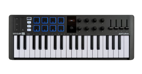 Arturia Universal 37-Key MIDI Controller, Black