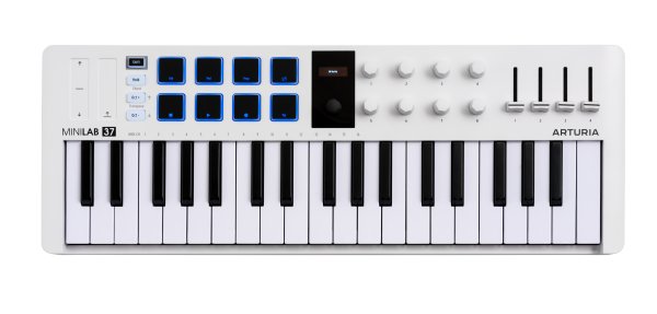Arturia Universal 37-Key MIDI Controller, White