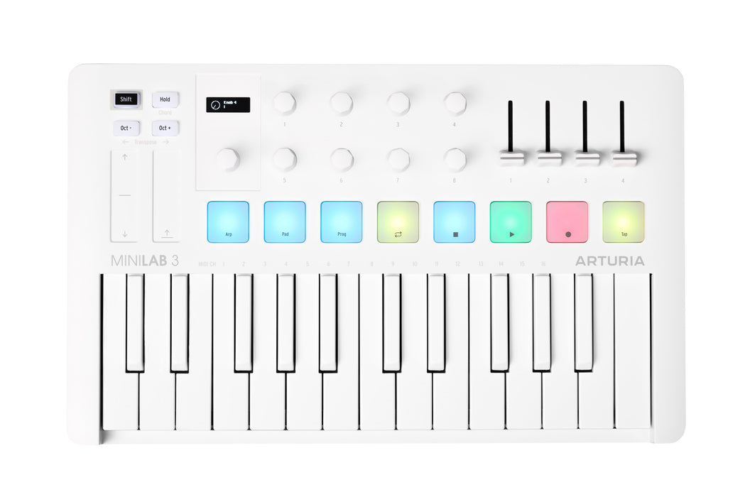 Arturia Limited Edition Portable 25-Key MIDI Controller - Alpine White