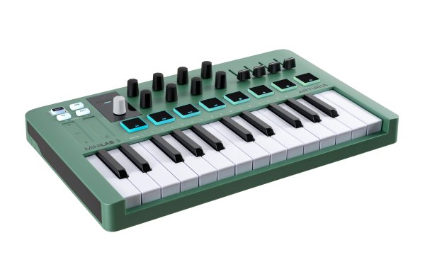 Arturia Limited Edition Portable 25-Key MIDI Controller, Mint Green