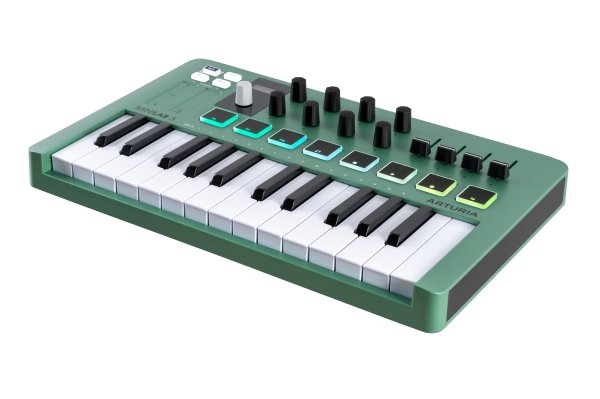 Arturia Limited Edition Portable 25-Key MIDI Controller, Mint Green