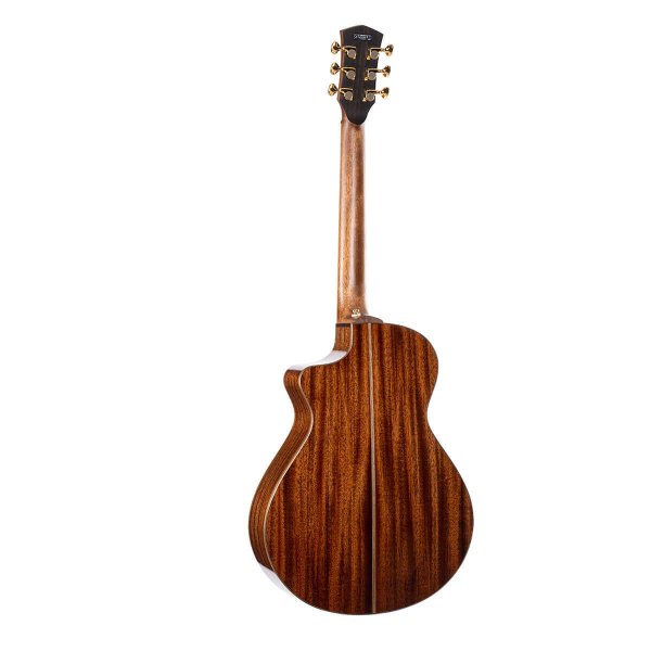 Cort MODERN-BURST-TSB-CASE Modern Masterpiece Series Modern Burst Acoustic-Electric, Tobacco Sunburst