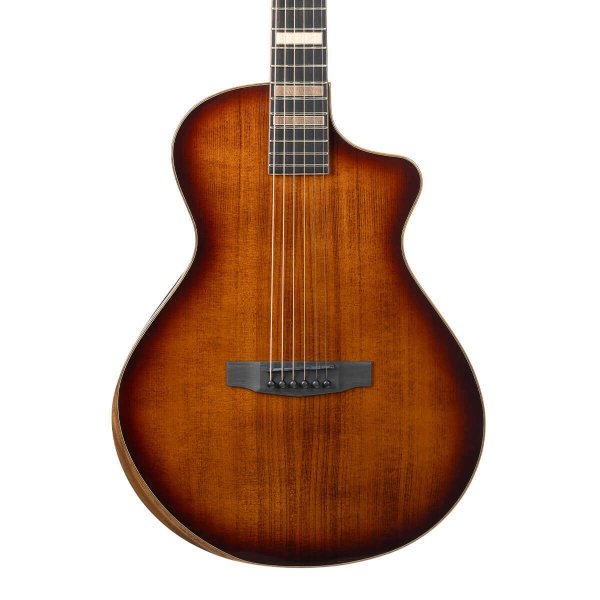 Cort MODERN-BURST-TSB-CASE Modern Masterpiece Series Modern Burst Acoustic-Electric, Tobacco Sunburst